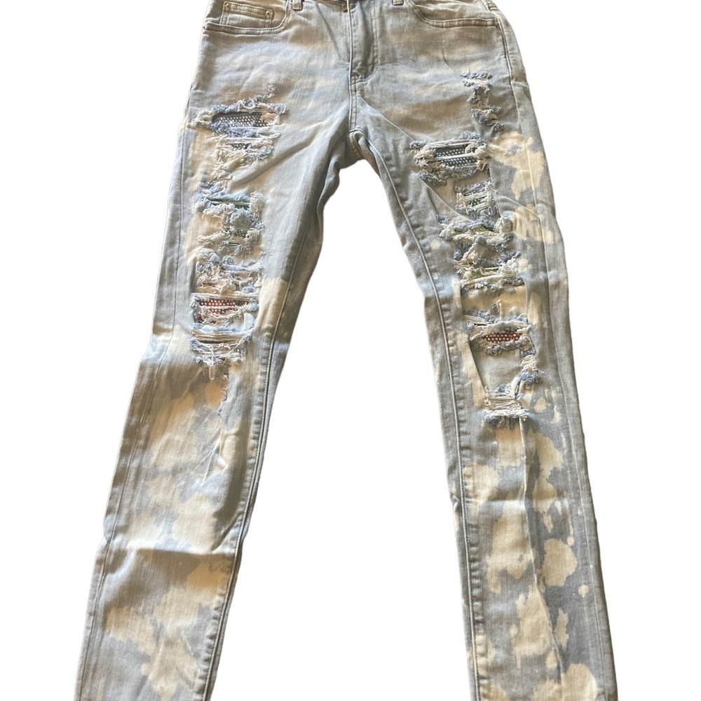 Blue Jeans With Color Scheme
